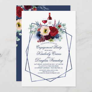 Invitation Burgundy et la Marine Wine Tasting Party