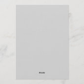 Invitation Burgundy Lush Bloom Wedding (Dos)