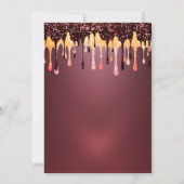 Invitation Burgundy Parties scintillant Drives Vin Glass Retr (Dos)