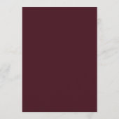 Invitation Burgundy Slate Twilight Bloom Wedding (Dos)