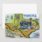 Invitation Burnet TEXAS (Devant / Derrière)