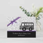 Invitation Bus de la fête des ports léopard (Debout devant)