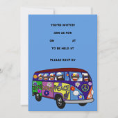 Invitation Bus de la Paix Argent Chaussette (Devant)