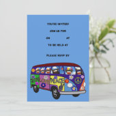 Invitation Bus de la Paix Argent Chaussette (Debout devant)