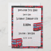 Invitation Bus de Londres (Dos)