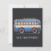 Invitation Bus Tour Cute (Devant)