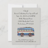 Invitation Bus Tour Cute (Dos)