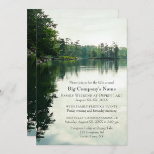 Invitation Business Church Family Retreat Week-end au lac