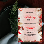 Invitation Business Company Employee Corporate holiday party
