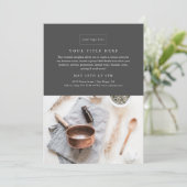 Invitation Business Event Minimalist Professional Photo (Debout devant)