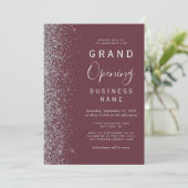 Invitation Business Grand Ouverture Bourgogne Parties scintil (Debout devant)