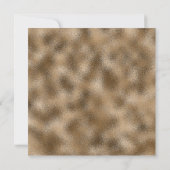 Invitation Business Grand Ouverture Chic Elegant Gold Glitter (Dos)