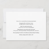 Invitation Business Open House - Ajouter un logo (Dos)