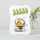 Invitation Busy Bee Buzz : ZZZZZZZ ZZZ Offres d'eau potable (Debout devant)