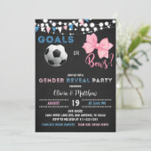 Invitation Buts ou Bows, Soccer Genre Revevela Party (Debout devant)
