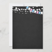 Invitation Buts ou Bows, Soccer Genre Revevela Party (Dos)