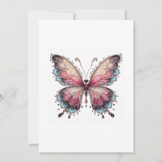 Invitation butterfly (Devant)