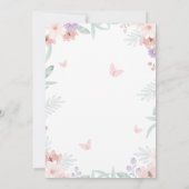 Invitation Butterfly Birthday (Dos)