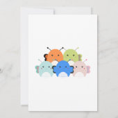 Invitation Butterfly Squishmallow Birthday Party (Dos)