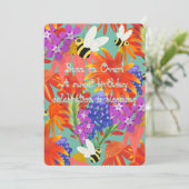 Invitation BuzzAmongBlooms_Editable Enfants (Debout devant)