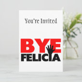 Invitation Bye Felicia Wand Hand (Debout devant)