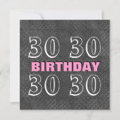 Invitation C949 rose gris moderne d'argent (Dos)