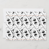 Invitation C’est le temps du jeu Hockey 1er anniversaire de l (Dos)