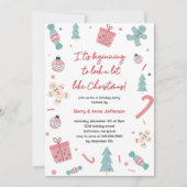 Invitation Ça commence à ressembler beaucoup à Noël (Devant)