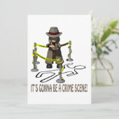 Invitation Ça va être un crime (Debout devant)