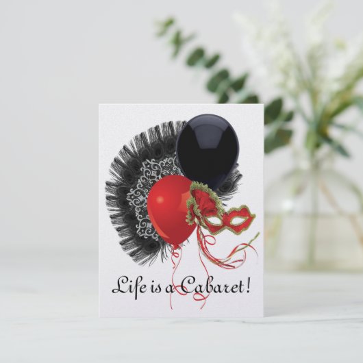 Invitation cabaret (Debout devant)