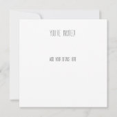 Invitation cabine (Dos)