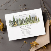 Invitation Cabine de retraite du week-end de bachelorette