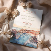 Invitation Cabo San Lucas Mexique Enregistrer la date Destina