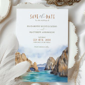 Invitation Cabo San Lucas Mexique Enregistrer la date Destina