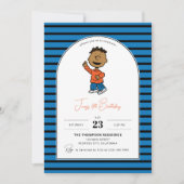 Invitation cacahuètes | Anniversaire de Franklin (Devant)