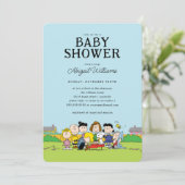 Invitation cacahuètes | Charlie Brown et le Baby shower de Ga (Debout devant)