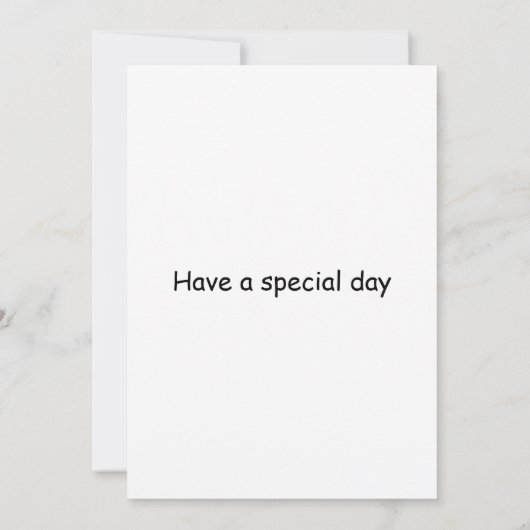 Invitation cacatoès perché sur des ballons de gâteau d'annive (Dos)