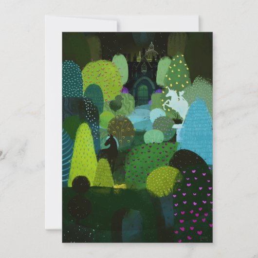 Invitation Caché dans le parc (Devant)