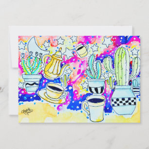 Invitation Cactus Café