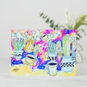 Invitation Cactus Café (Debout devant)