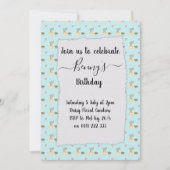 Invitation Cactus Crazy Birthday Party (Devant)