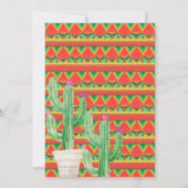 Invitation Cactus de baby shower d'ed de Co (Dos)