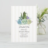 Invitation Cactus de désert Succulentes Fête de Mariée Thé (Debout devant)