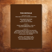 Invitation Cactus du désert Boho de l'Ouest tout en un Mariag