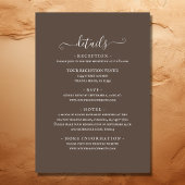 Invitation Cactus du désert du sud-ouest en un seul Mariage