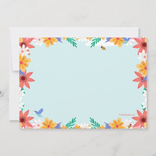 Invitation Cactus en fleurs Cinco de Mayo  (Dos)