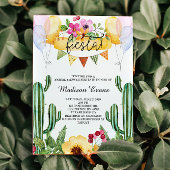 Invitation Cactus et Fête des mariées florale Fiesta Invitati
