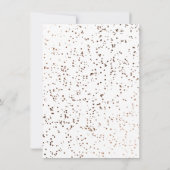 Invitation Cactus et succulents Fête des mariées géométrique (Dos)