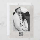 Invitation Cactus Gris Vert Aquarelle Mariage Sud-Ouest (Dos)