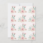 Invitation Cactus Rose Moderne Taco 'bout Love Enterrement de (Dos)